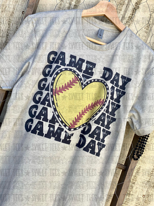 Softball Game Day tee