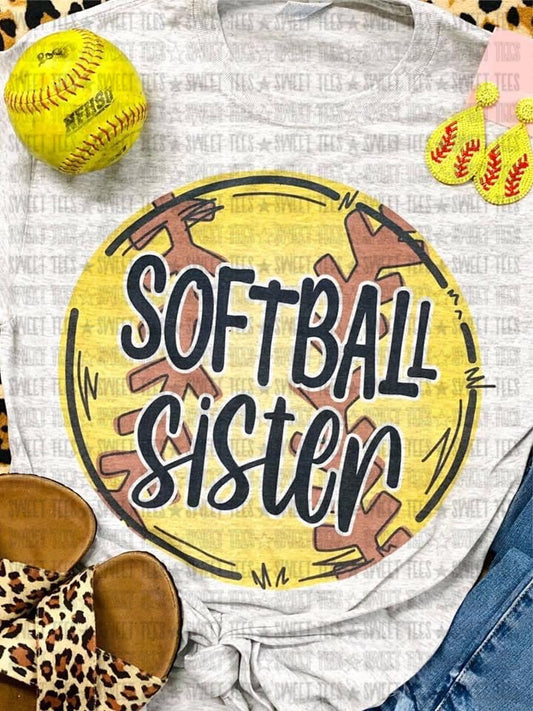 Softball Sister tee