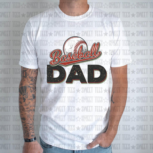 Baseball Dad tee