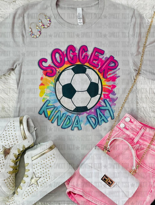 Soccer Kinda Day tee