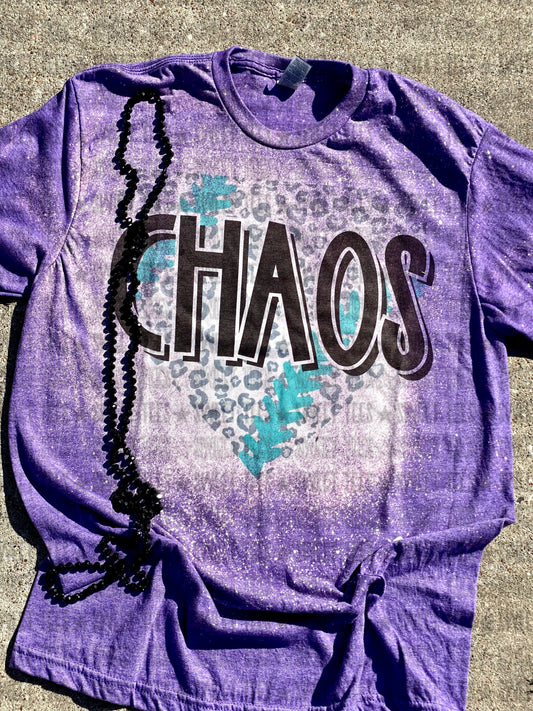 Chaos Softball tee