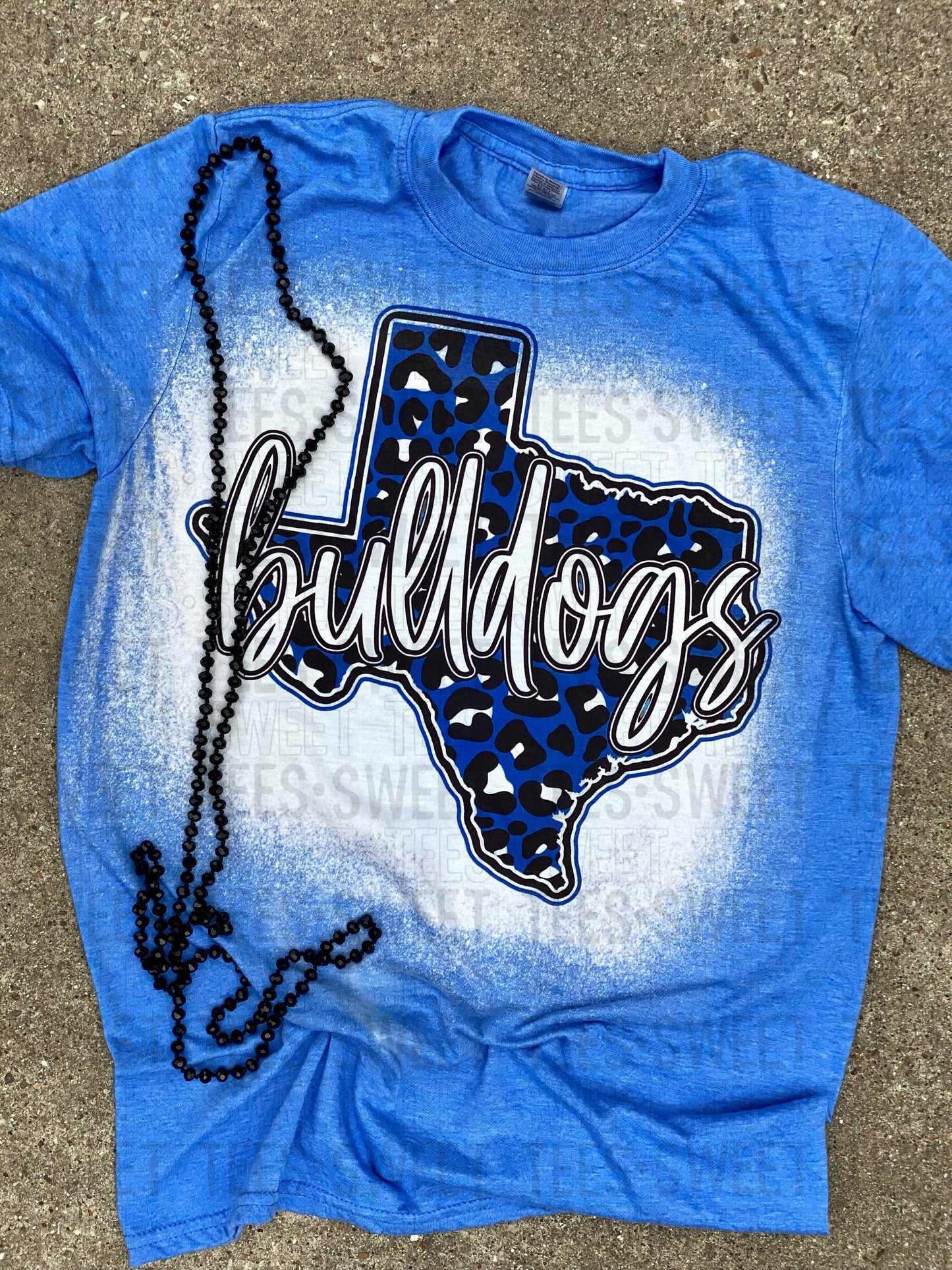 Bulldogs Leopard Texas tee