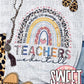 Teachers Do It All Rainbow tee