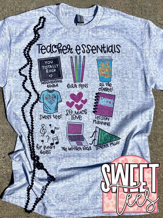 Teacher Essentials tee