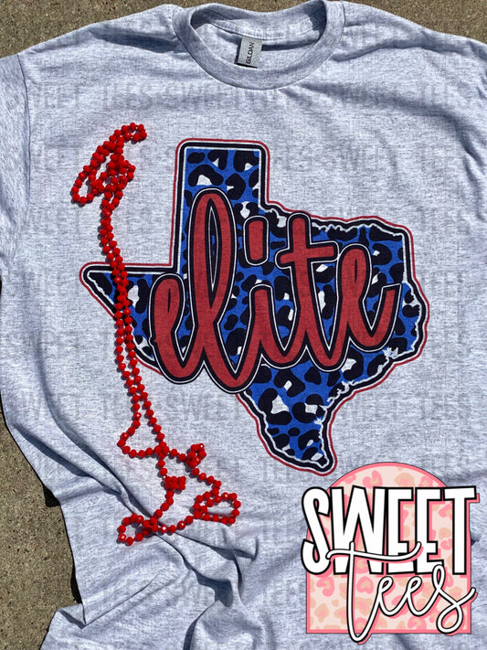 ELITE Leopard Texas tee