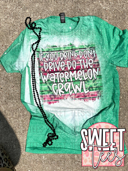 Watermelon Crawl tee