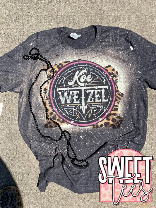 Koe Wetzel Circle Distressed tee