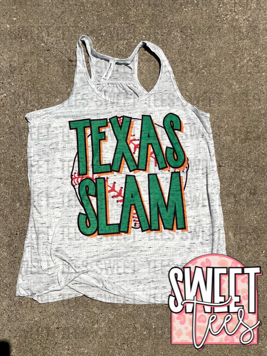 Texas Slam Baseball Marble Tank