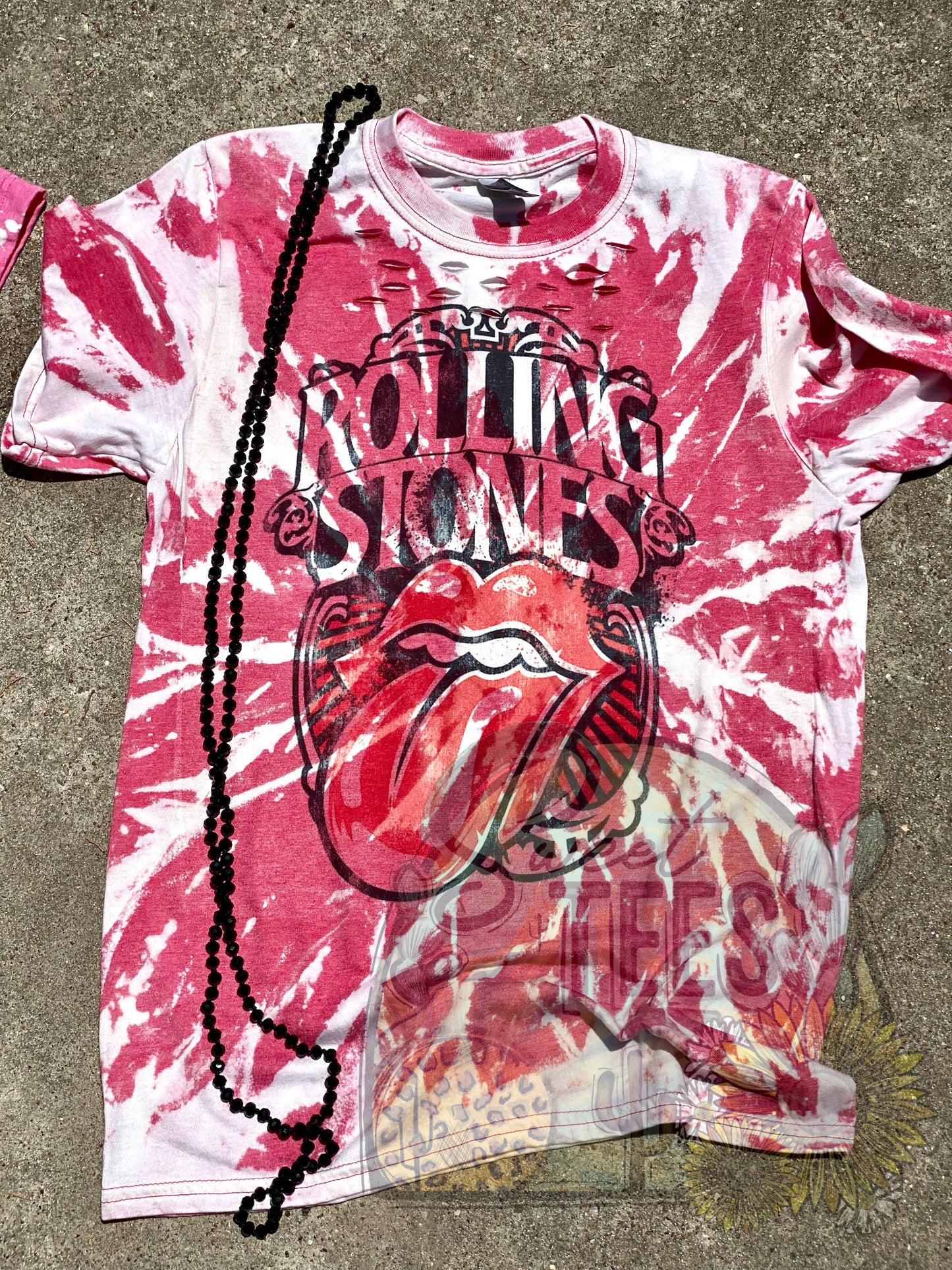 Rolling Stones Distressed tee