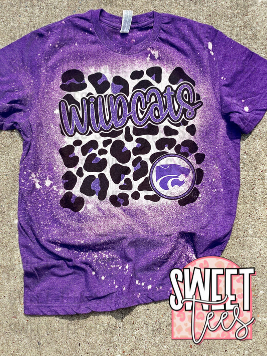 Big Sandy Wildcats Leopard Bold tee