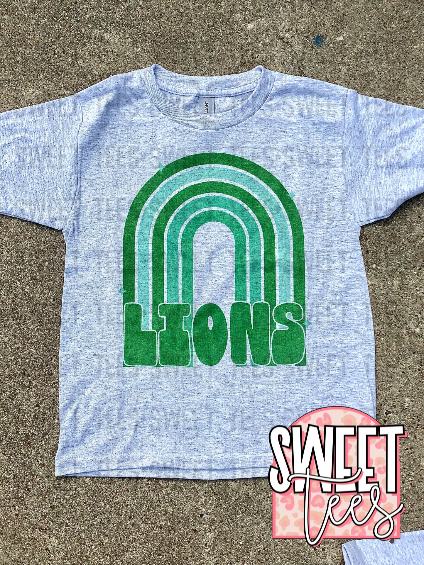 Lions Rainbow Retro tee