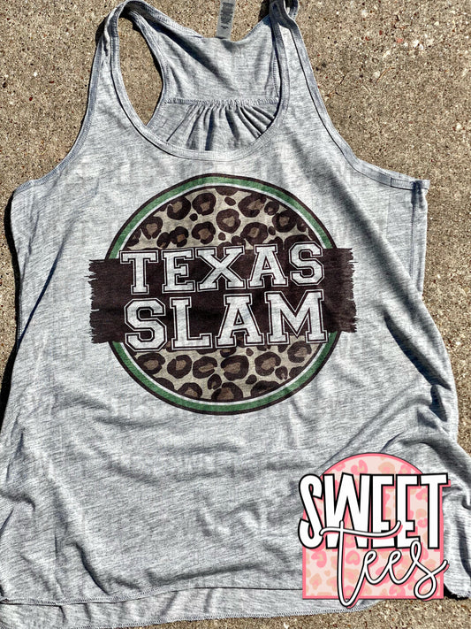 SLAM Leopard Circle Tank