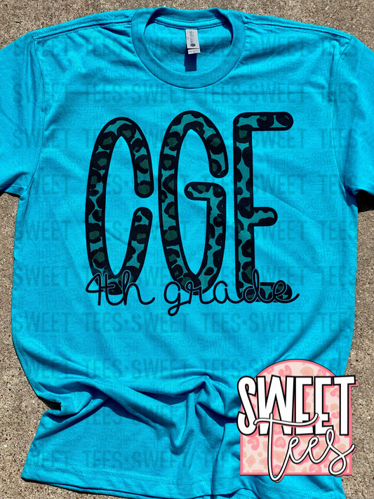 CGE 4th Grade tee