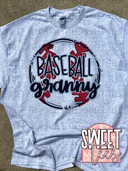 Baseball Granny tee