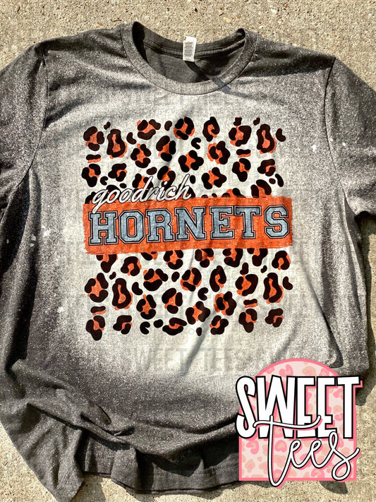 Goodrich Hornets Leopard Glitter tee