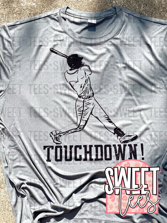 Touchdown Baseball drifit tee