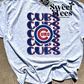 Cubs Stacked tee