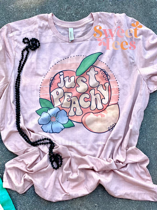 Just Peachy tee