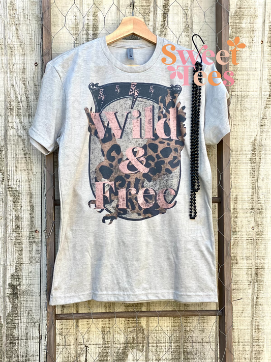 Wild and Free tee