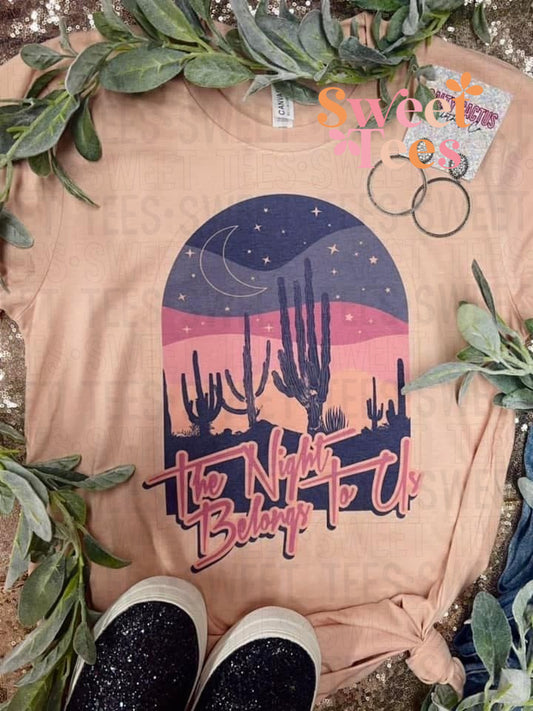 The Night Belongs to Us tee