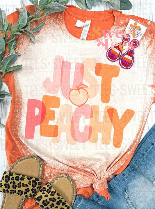 Just Peachy tee