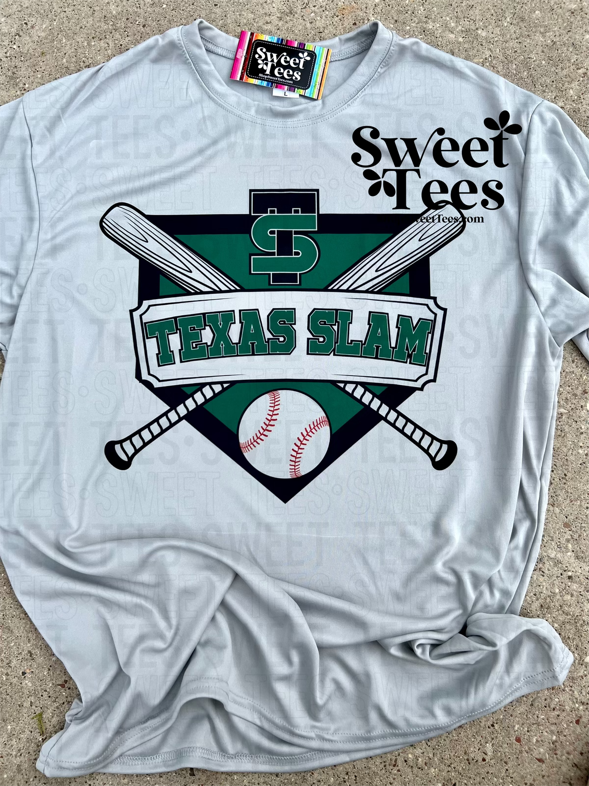 Texas Slam Criss Cross Drifit tee