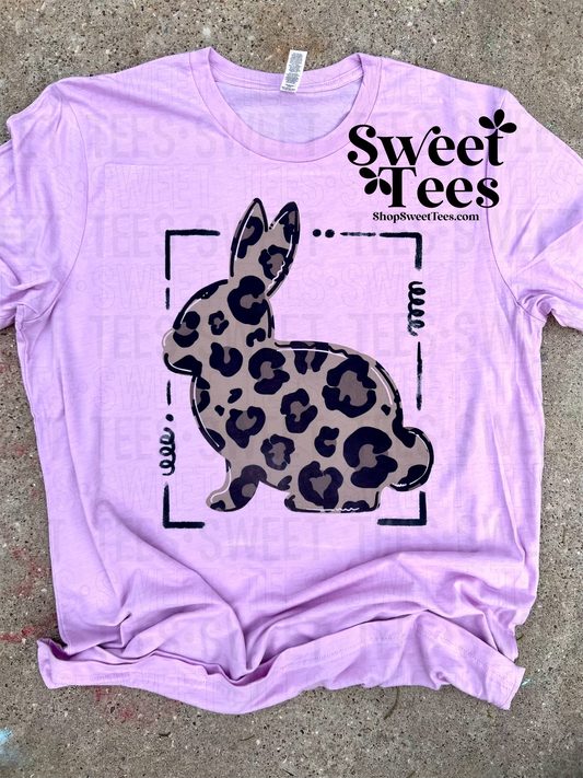 Leopard Bunny tee