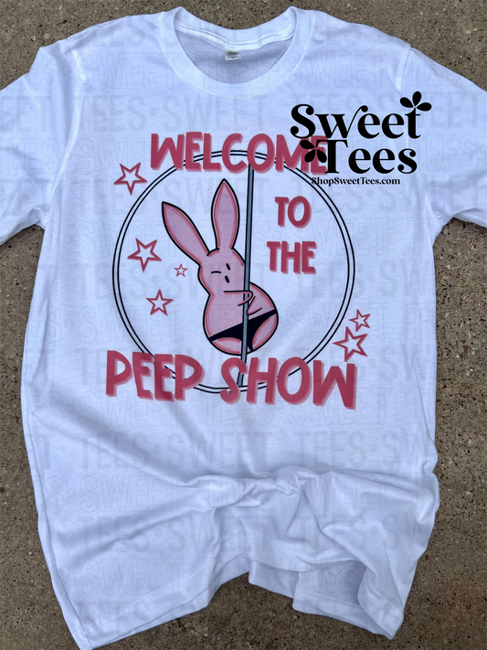 Welcome to the Peep Show tee