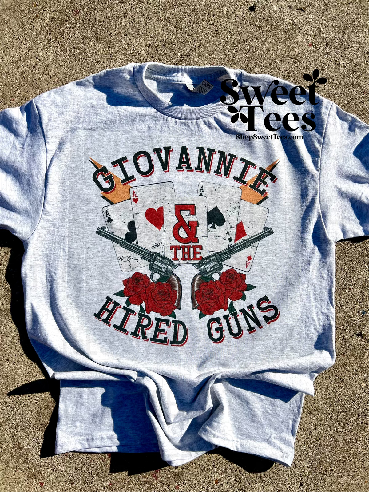 Giovannie and The Hired Guns Cards tee
