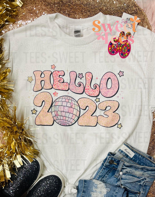 Hello 2023 tee