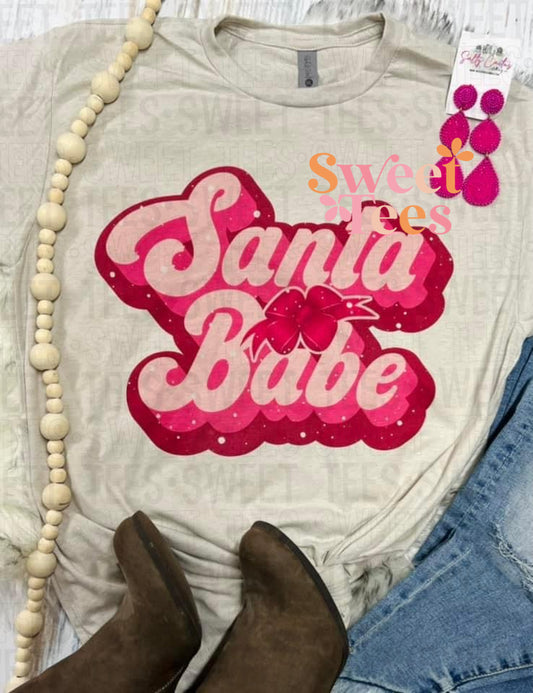 Santa Babe tee