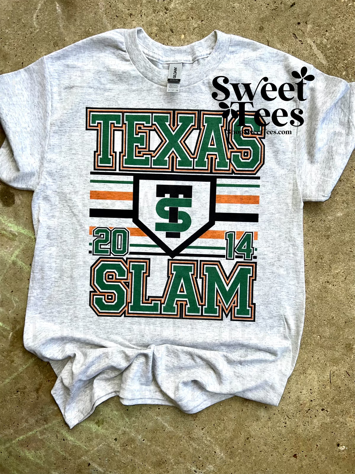 Slam Striped Team tee