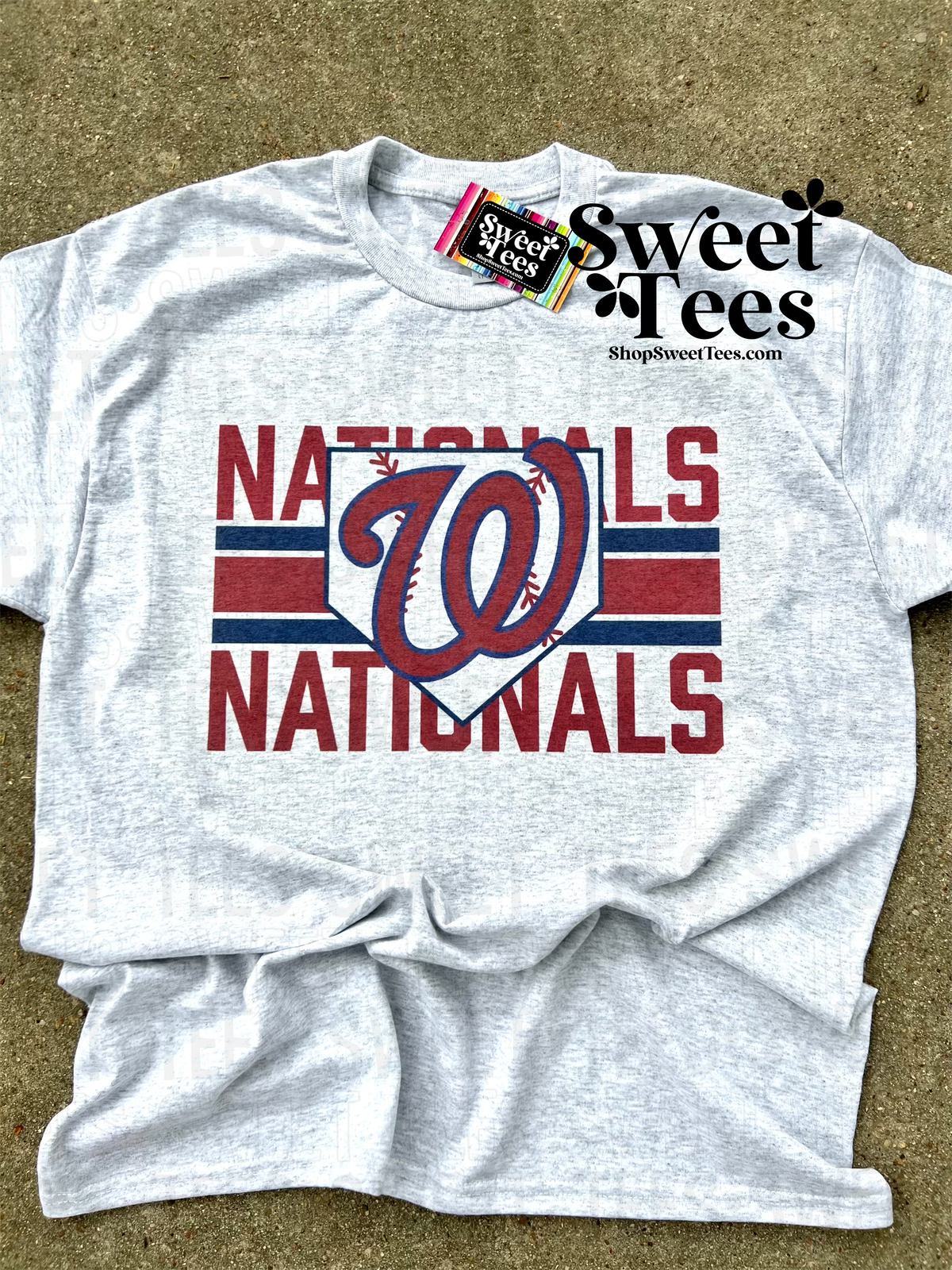 Nationals Double Name tee