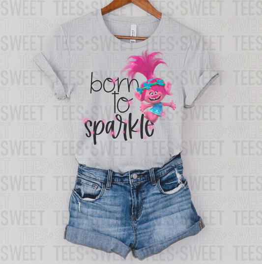 Born To Sparkle tee