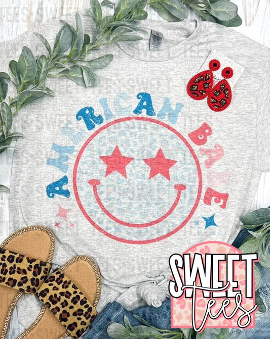 American Babe Smiley tee