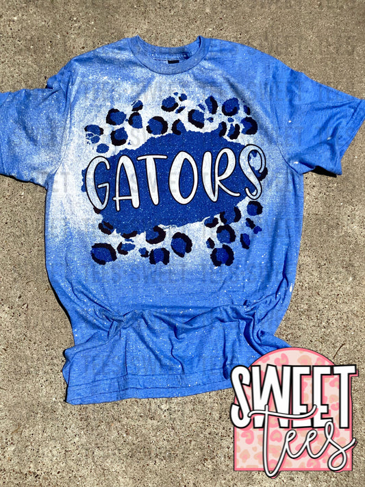 Gators Glitter Leopard tee