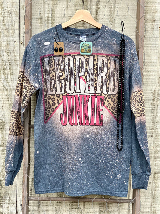 Leopard Junkie Long Sleeve tee