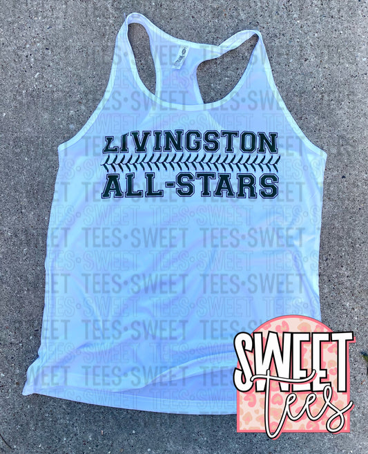 All-Stars Baseball Stitch Drifit Tank