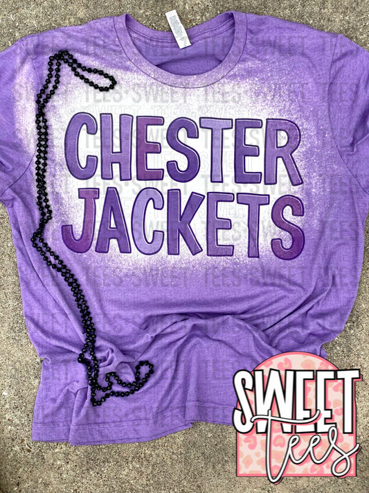 Chester Jackets Lettering tee