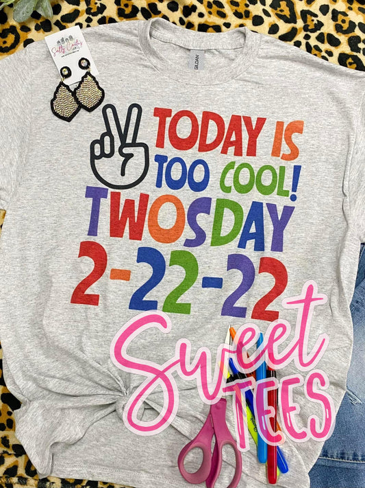 Too Cool Twosday tee