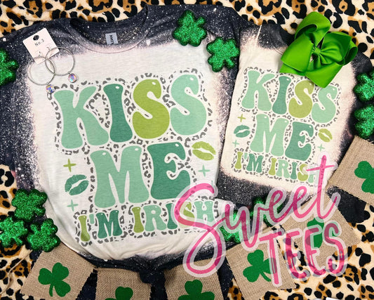 Kiss Me I'm Irish tee